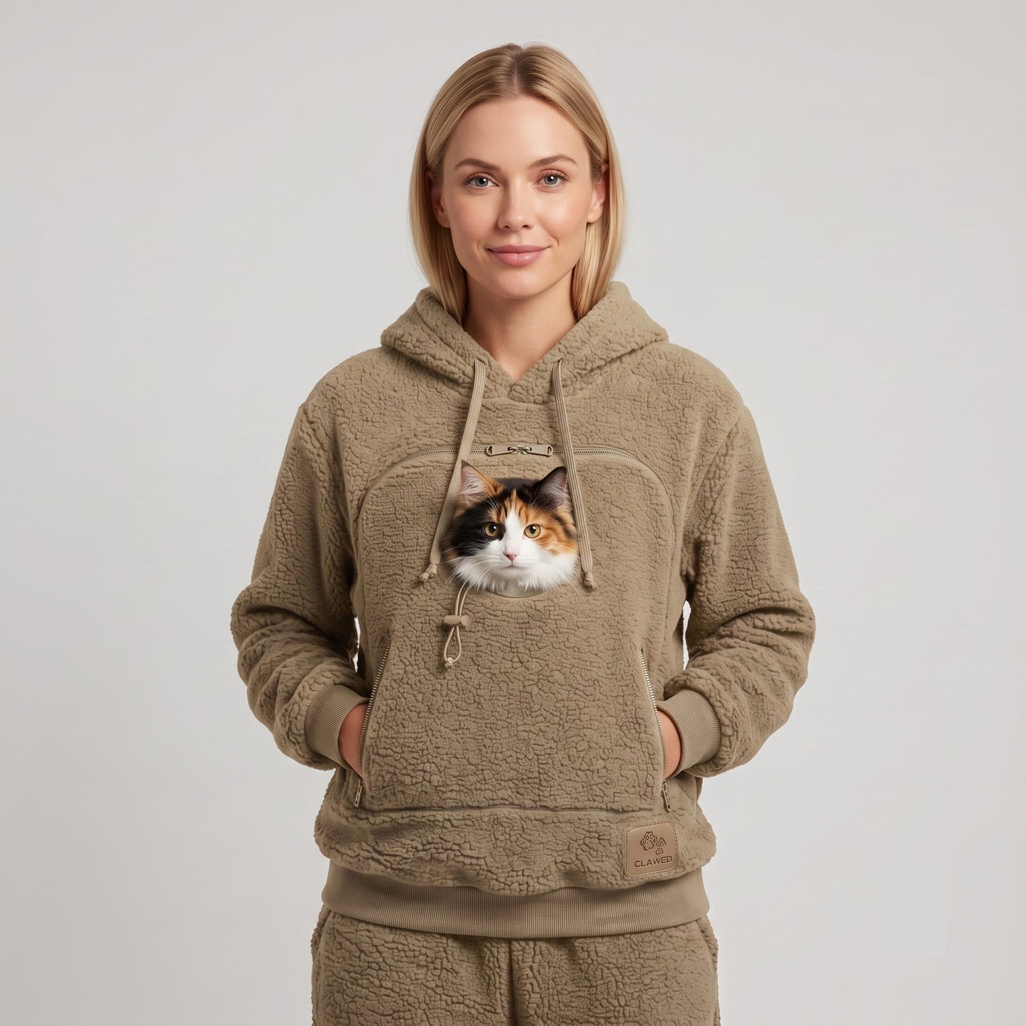 Pouchpal™ Hoodie with Pet Tote Carrier
