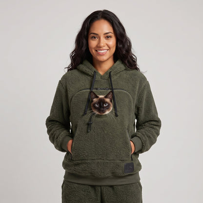 Pouchpal™ Hoodie with Pet Tote Carrier